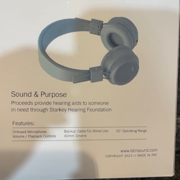 Jilly Box - LSTN Sound Co.: Bardot Wireless Headphones - Picture 1 of 4
